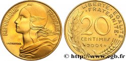 20 centimes Marianne, BE (Belle Épreuve) 2001 Pessac F.156/46 var.