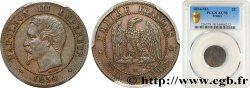 Deux centimes Napoléon III, tête nue 1854 Marseille F.107/17
