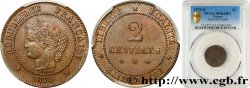 2 centimes Cérès 1878 Bordeaux F.109/4