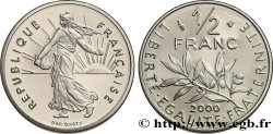 1/2 franc Semeuse, BE (Belle Épreuve) 2000 Pessac F.198/43 var.