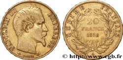 20 francs or Napoléon III, tête nue 1858 Paris F.531/13