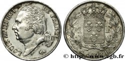 1 franc Louis XVIII 1822 Rouen F.206/41