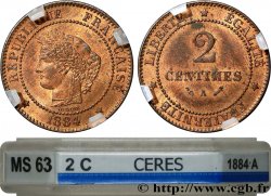 2 centimes Cérès 1884 Paris F.109/9