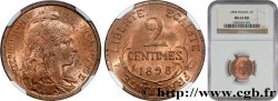 2 centimes Daniel-Dupuis 1898 Paris F.110/1