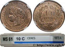 10 centimes Cérès 1873 Paris F.135/10