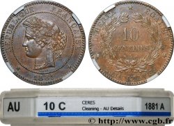 10 centimes Cérès 1881 Paris F.135/25