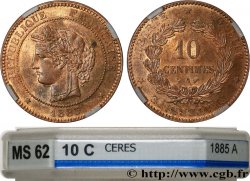 10 centimes Cérès 1885 Paris F.135/29