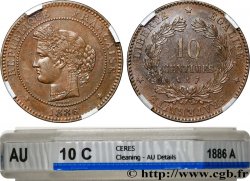 10 centimes Cérès 1886 Paris F.135/30