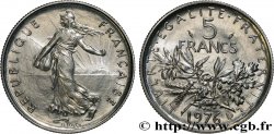 5 francs Semeuse, nickel 1976 Pessac F.341/8