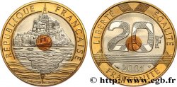 20 francs Mont Saint-Michel, BE (Belle Épreuve) 2001 Pessac F.403/17 var.