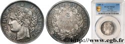 2 francs Cérès, avec légende 1881 Paris F.265/12