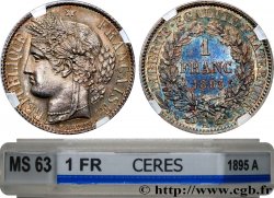 1 franc Cérès, IIIe République 1895 Paris F.216/13