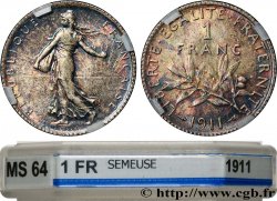1 franc Semeuse 1911 Paris F.217/16