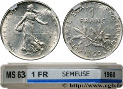 1 franc Semeuse, nickel 1960 Paris F.226/4