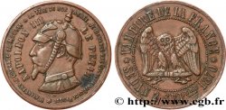 Médaille satirique Cu 32, type C “Chouette monétaire” 1870  Schw.C2a 