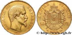 50 francs or Napoléon III, tête nue 1859 Paris F.547/7 AU 
