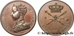 Module de 5 francs pour l’avènement d’Henri V 1830  VG.2687 