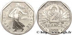 2 francs Semeuse, nickel, BE (Belle Épreuve) 1998 Pessac F.272/26 var.