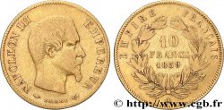 10 francs or Napoléon III, tête nue 1859 Paris F.506/7
