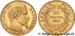 20 francs or Napoléon III, tête nue 1854 Paris F.531/2