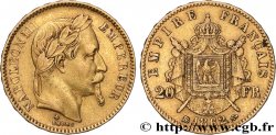20 francs or Napoléon III, tête laurée 1862 Strasbourg F.532/5