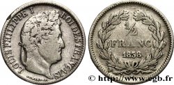 1/2 franc Louis-Philippe 1838 Lille F.182/77