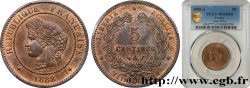 5 centimes Cérès 1888 Paris F.118/30 MS65 PCGS