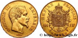 100 francs or Napoléon III, tête nue 1858 Paris F.550/5