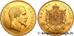 100 francs or Napoléon III, tête nue 1857 Paris F.550/4