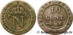 10 cent. à l N couronnée 1809 Toulouse F.130/16