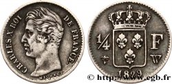 1/4 franc Charles X 1829 Lille F.164/38