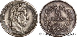 1/4 franc Louis-Philippe 1844 Paris F.166/97