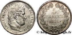 5 francs, Ier type Domard, tranche en relief 1831 Nantes F.320/12