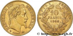 10 francs or Napoléon III, tête laurée, type définitif à grand 10 1864 Paris F.507A/6