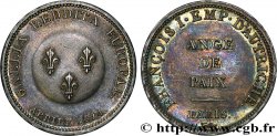 Ange de Paix, module de 2 francs pour François Ier d’Autriche en argent 1814 Paris VG.2357 