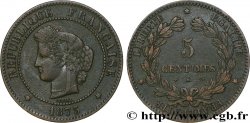5 centimes Cérès 1873 Bordeaux F.118/8