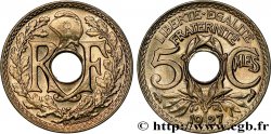 5 centimes Lindauer, petit module 1927  F.122/12