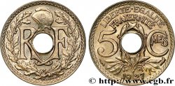 5 centimes Lindauer, petit module 1927  F.122/12