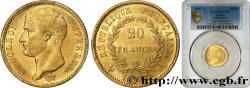20 francs or Napoléon tête nue, type transitoire 1807 Paris F.514/1