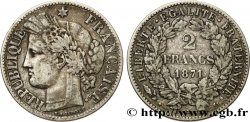 2 francs Cérès, avec légende 1871 Bordeaux F.265/7