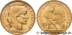 20 francs or Coq, Dieu protège la France 1905 Paris F.534/10