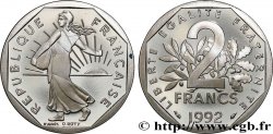 2 francs Semeuse, nickel, Belle Épreuve 1992 Pessac F.272/17 var.