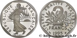 2 francs Semeuse, nickel, Belle Épreuve 1995 Pessac F.272/23 var.
