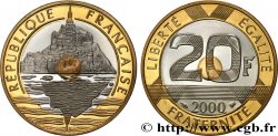 20 francs Mont Saint-Michel, BE (Belle Épreuve) 2000 Pessac F.403/16 var.