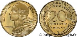 20 centimes Marianne, BE (Belle Épreuve) 2001 Pessac F.156/46 var.