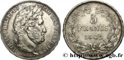 5 francs IIe type Domard 1842 Rouen F.324/96