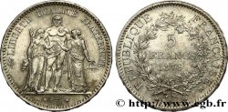 5 francs Hercule 1876 Paris F.334/17