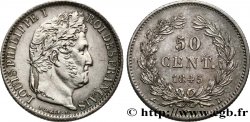 50 centimes Louis-Philippe 1845 Rouen F.183/1