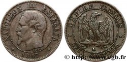 Deux centimes Napoléon III, tête nue 1857 Bordeaux F.107/49