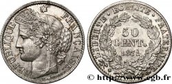 50 centimes Cérès, IIIe République 1871 Bordeaux F.189/2